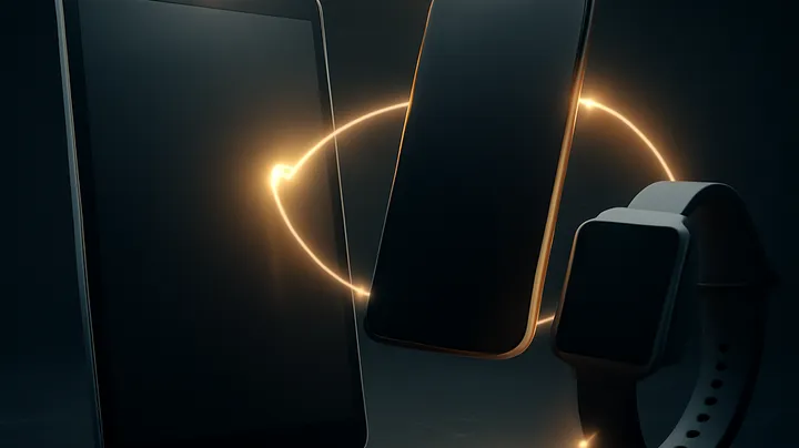 TAKABE COM - Multiple devices floating in harmony TAKABE COM Multiple devices floating in harmony